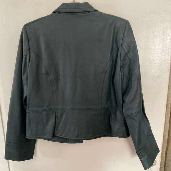 Vintage Leather Jacket From i.e. Petite Extra Large - Picture 3 of 5
